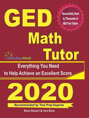 cover image of GED Math Tutor